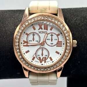 Rose Gold XOXO Men's Watch